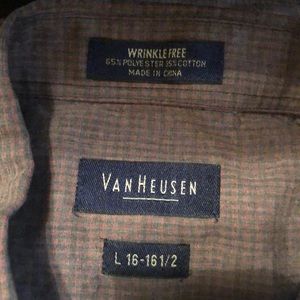 Van Heusen long sleeve button up (3 for$10)